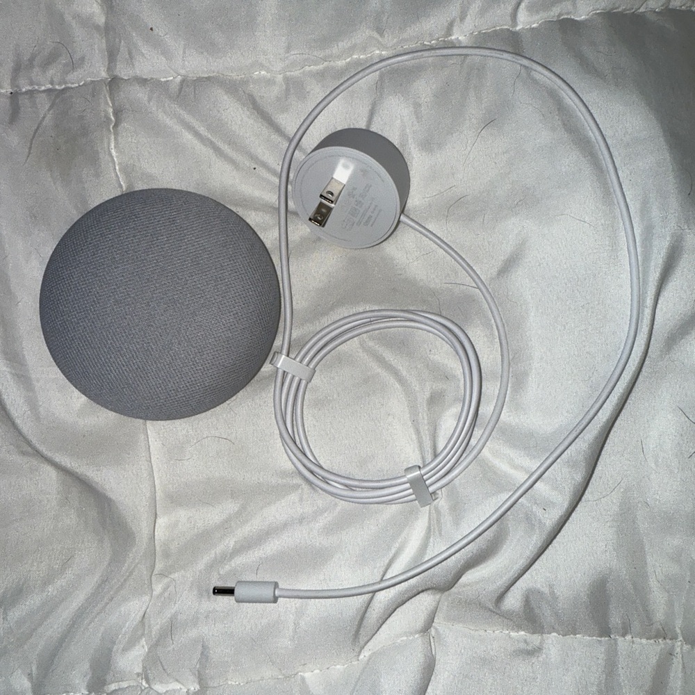 Google home mini.